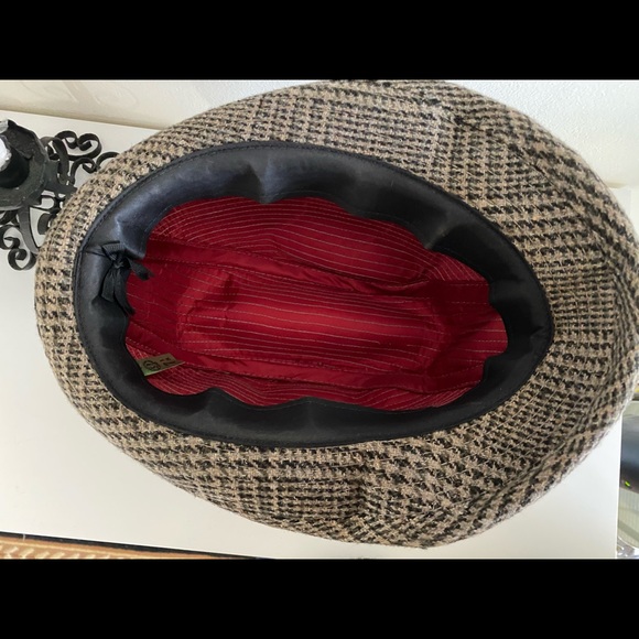 Vintage Men’s Fedora Wool Plaid Hat Union Label - Picture 9 of 14